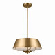 Kichler - 52542BNB - Three Light Pendant/Semi Flush - Luella - Brushed Natural Brass