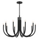 Kichler - 52551BK - Ten Light Chandelier - Odensa - Black