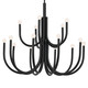 Odensa 15 Light Chandelier (52552BK)