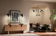 Arcus Eight Light Chandelier (52560CPZBK)
