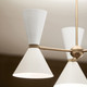 Phix Six Light Chandelier (52565CPZWH)