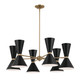 Kichler - 52566CPZBK - 12 Light Chandelier - Phix - Champagne Bronze