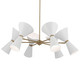 Phix 12 Light Chandelier (52566CPZWH)