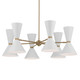 Phix 12 Light Chandelier (52566CPZWH)