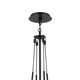 Albers One Light Pendant (52581BK)