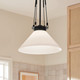 Albers One Light Pendant (52581BK)