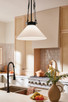 Albers One Light Pendant (52581BK)