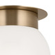 Albers One Light Flush Mount (52586CPZ)