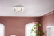 Malen Four Light Flush Mount (52594CLP)