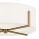 Malen Four Light Flush Mount (52594CPZ)