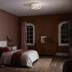 Malen Four Light Flush Mount (52594CPZ)