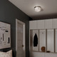 Brit Two Light Flush Mount (52595PN)