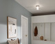 Brit One Light Flush Mount (52596PN)