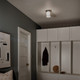 Brit One Light Flush Mount (52596PN)