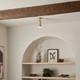 Sisu One Light Semi Flush Mount (52598CPZ)