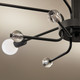 Ocala Six Light Semi Flush Mount (52602BK)