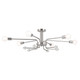 Kichler - 52602PN - Six Light Semi Flush Mount - Ocala - Polished Nickel