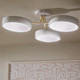 Sago LED Semi Flush Mount (52604WHCPZ)