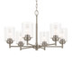 Winslow Six Light Chandelier (52616NI)
