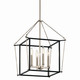 Eisley Four Light Foyer Pendant (52626PN)