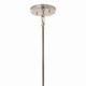 Eisley Four Light Foyer Pendant (52627PN)