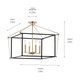 Eisley Four Light Semi Flush Mount (52632CPZ)