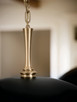Delarosa One Light Pendant (52638BK)