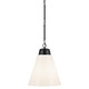Marsailli One Light Pendant (52662BK)
