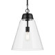 Marsailli One Light Pendant (52662BKCLR)