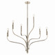Kichler - 52673PN - Six Light Chandelier - Livadia - Polished Nickel