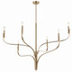 Kichler - 52674CPZ - Six Light Chandelier - Livadia - Champagne Bronze