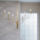 Livadia Six Light Chandelier (52674CPZ)