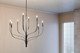 Livadia Eight Light Chandelier (52675BK)