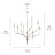 Livadia Eight Light Chandelier (52675PN)
