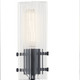 Velestino Four Light Chandelier (52678BK)