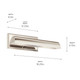 Carston LED Picture Light (52685PN)