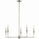 Alvaro Five Light Chandelier (52689PN)