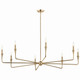 Kichler - 52691CPZ - Eight Light Chandelier - Alvaro - Champagne Bronze