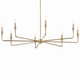Alvaro Eight Light Chandelier (52691CPZ)