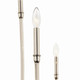 Malene Eight Light Foyer Chandelier (52699PN)