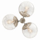 Silvarious Three Light Chandelier/Semi Flush (52700PN)
