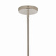 Silvarious Three Light Chandelier/Semi Flush (52700PNCLR)