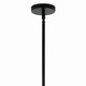 Silvarious 12 Light Linear Chandelier Convertible (52703BK)