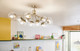 Silvarious 12 Light Linear Chandelier Convertible (52703CPZCLR)