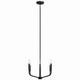 Madden Four Light Chandelier/Semi Flush Mount (52716BK)