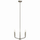 Madden Four Light Chandelier/Semi Flush Mount (52716NI)