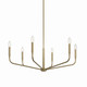 Madden Six Light Chandelier (52718CPZ)
