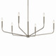 Madden Six Light Chandelier (52719NI)