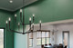 Madden Nine Light Chandelier (52720BK)