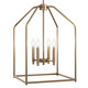 Madden Four Light Foyer Pendant (52722CPZ)